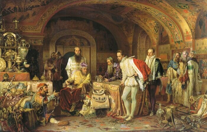 Толмачи при дворе Ивана Грозного. Источник: http://www.museumsyndicate.com