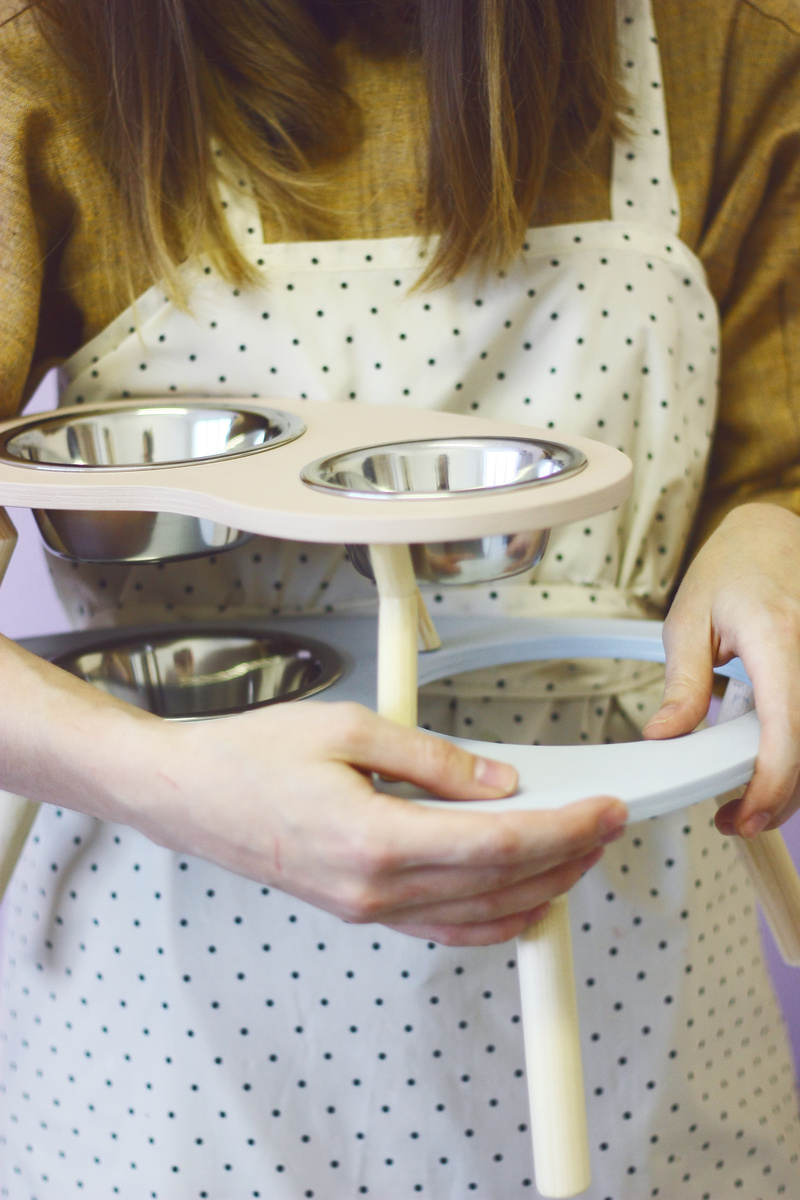 Съёмка в мастерской для блога. Платье петербургской марки "ЛЁ"