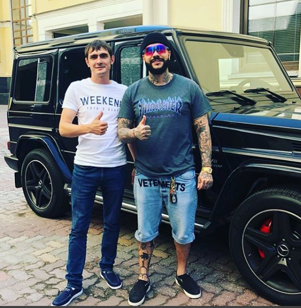 Тимати и победитель розыгрыша