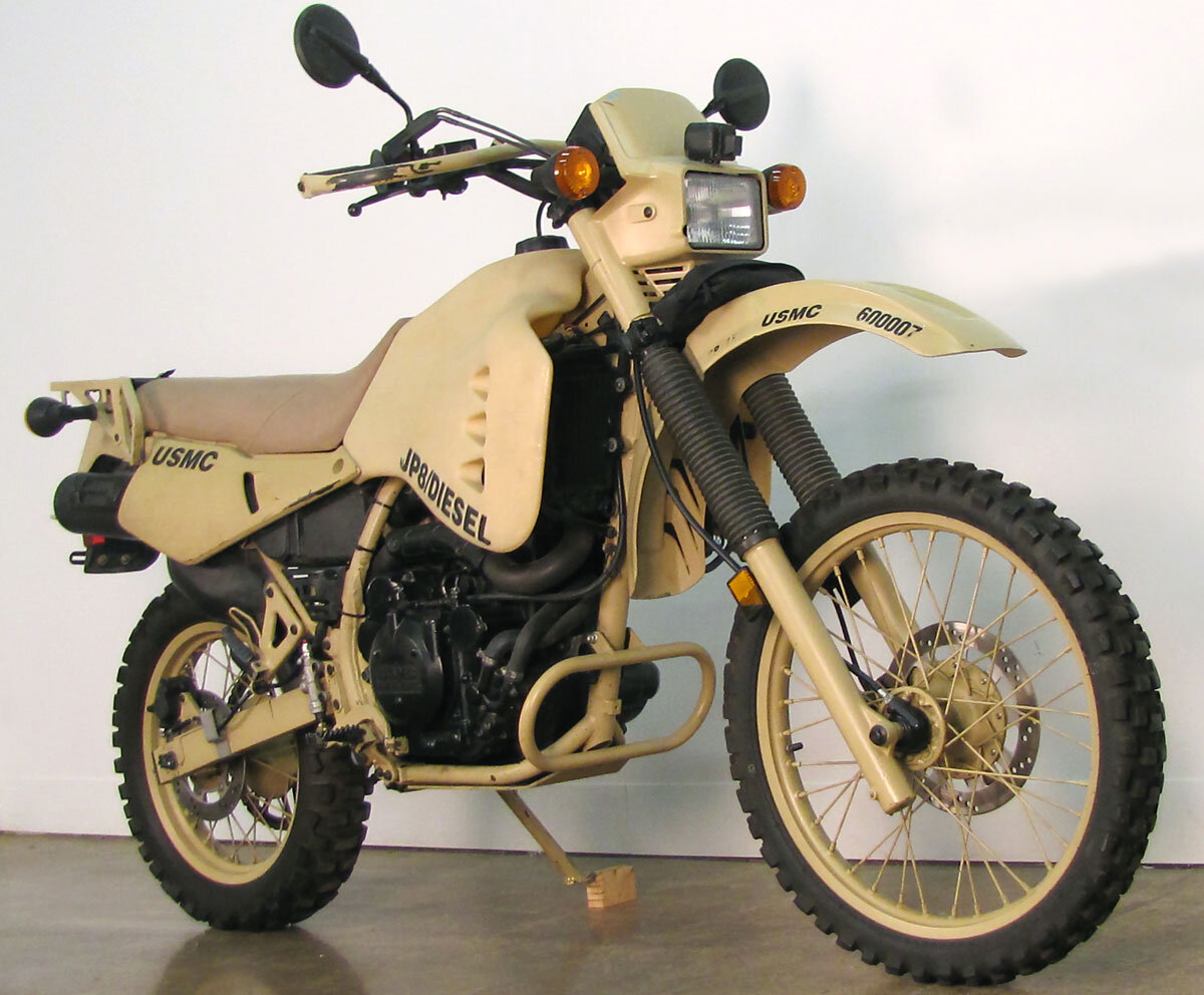 Kawasaki KLR 650 Military