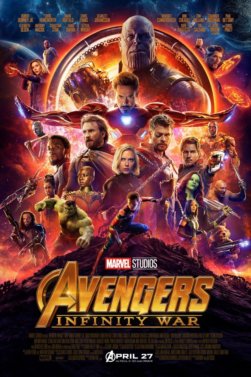   Оценка : 4 с минусом из 5.                                                                                                                              Marvel продолжают завоёвывать сердца зрителей не знакомых с миром комиксов параллельно укрепляя любовь переданных фанатов и план по расширению киновселенной работает все лучше год от года. Кто мог подумать что за это время дойдет очередь аж до 19 фильма. На протяжении 2 лет до выпуска «Войны бесконечности» публику буквально пытали информацией о всей эпичности и глобальности очередного фильма начиная от появления на одном экране до 60 персонажей и заканчивая весьма трагическим финалом. Картина братьев Руссо и сценаристов проекта Кристофера Маркуса и Стивена МакФили ещё до выхода на экраны начала устанавливать всевозможные рекорды — особенно по предварительной продаже билетов.  
