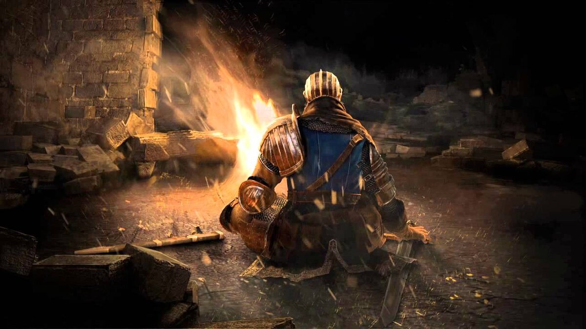 Dark Souls 2 Bonfire