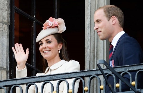 His parents in london