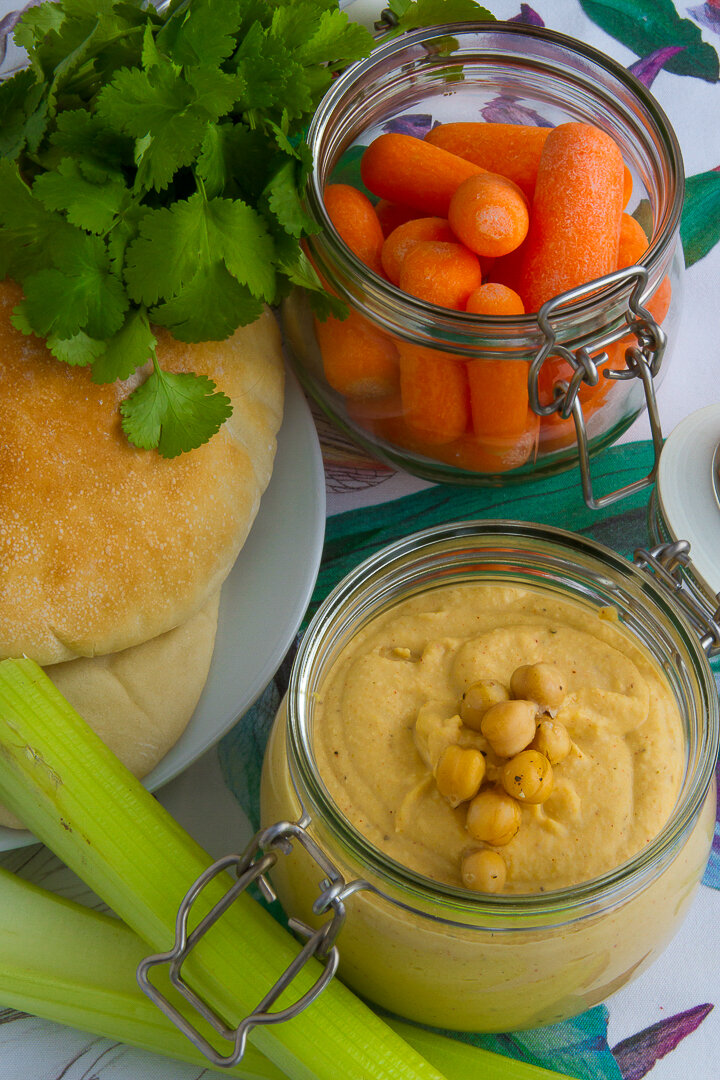 Простой и быстрый хумус