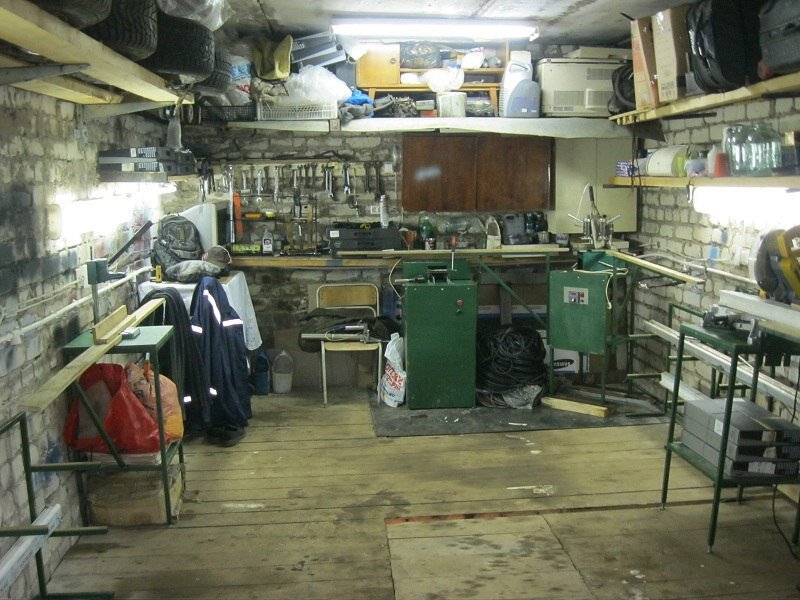 Размеры гаража для мастерской