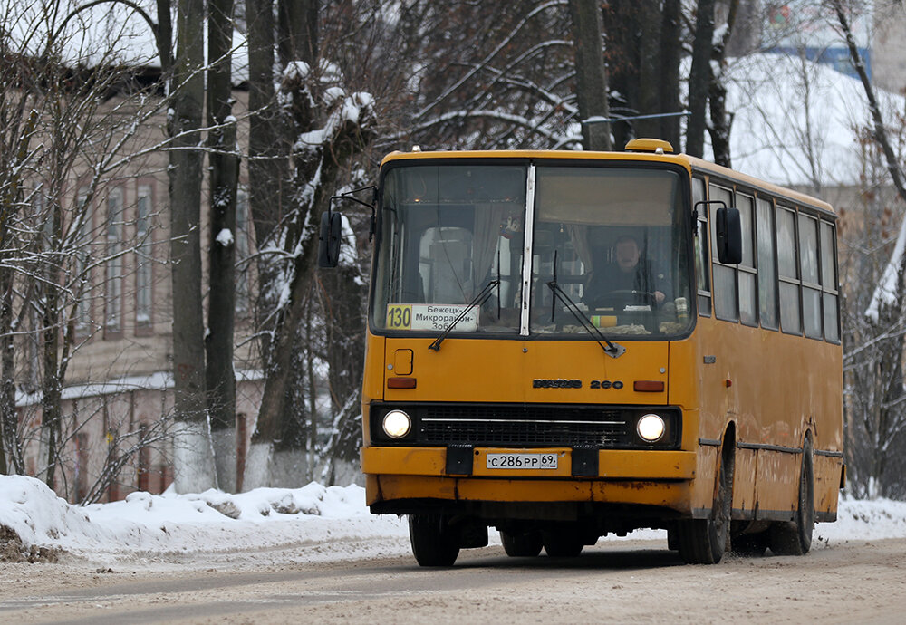 Данный Ikarus 260 последний в городском исполнении в Тверской области