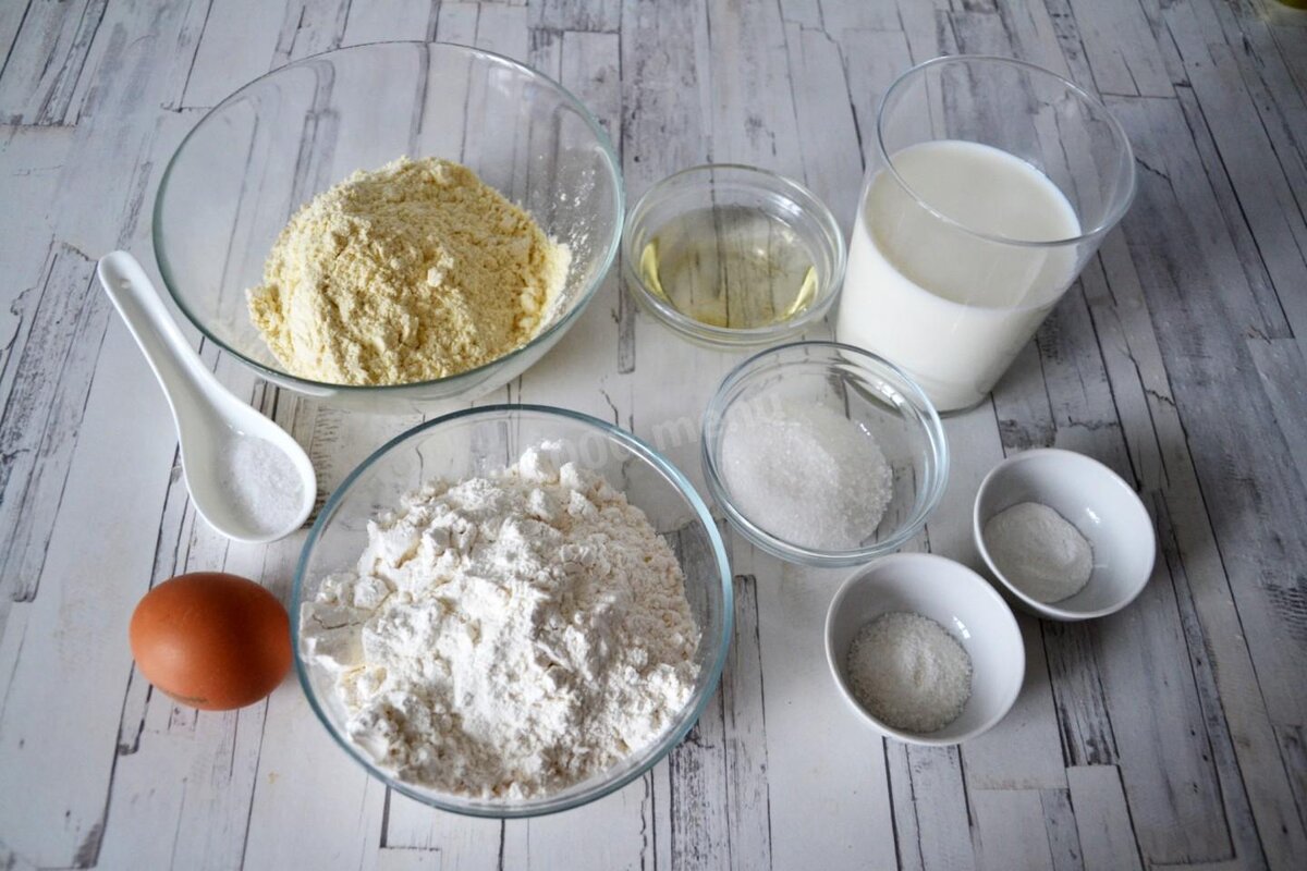 Все продукты, которые нам понадобятся.