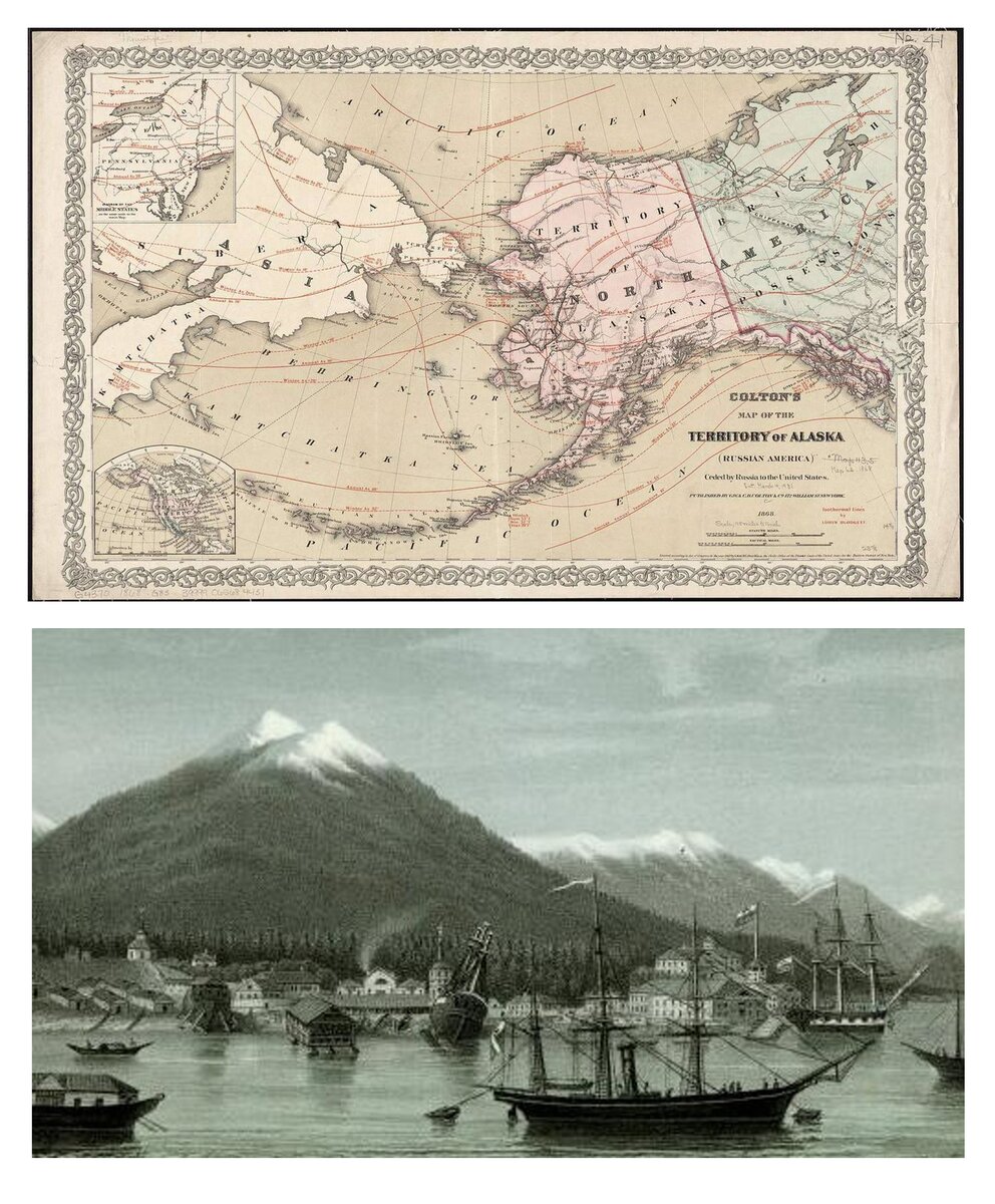 Аляска история. Карта России 19 века с Аляской. Новоархангельск Аляска 19 век. Русская Аляска в 19 веке. Аляска русская Америка.