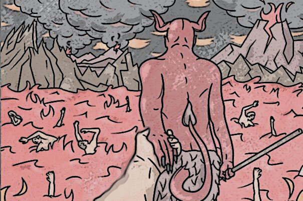 Ад на земле, а может и после. Автор иллюстрации Gudim.