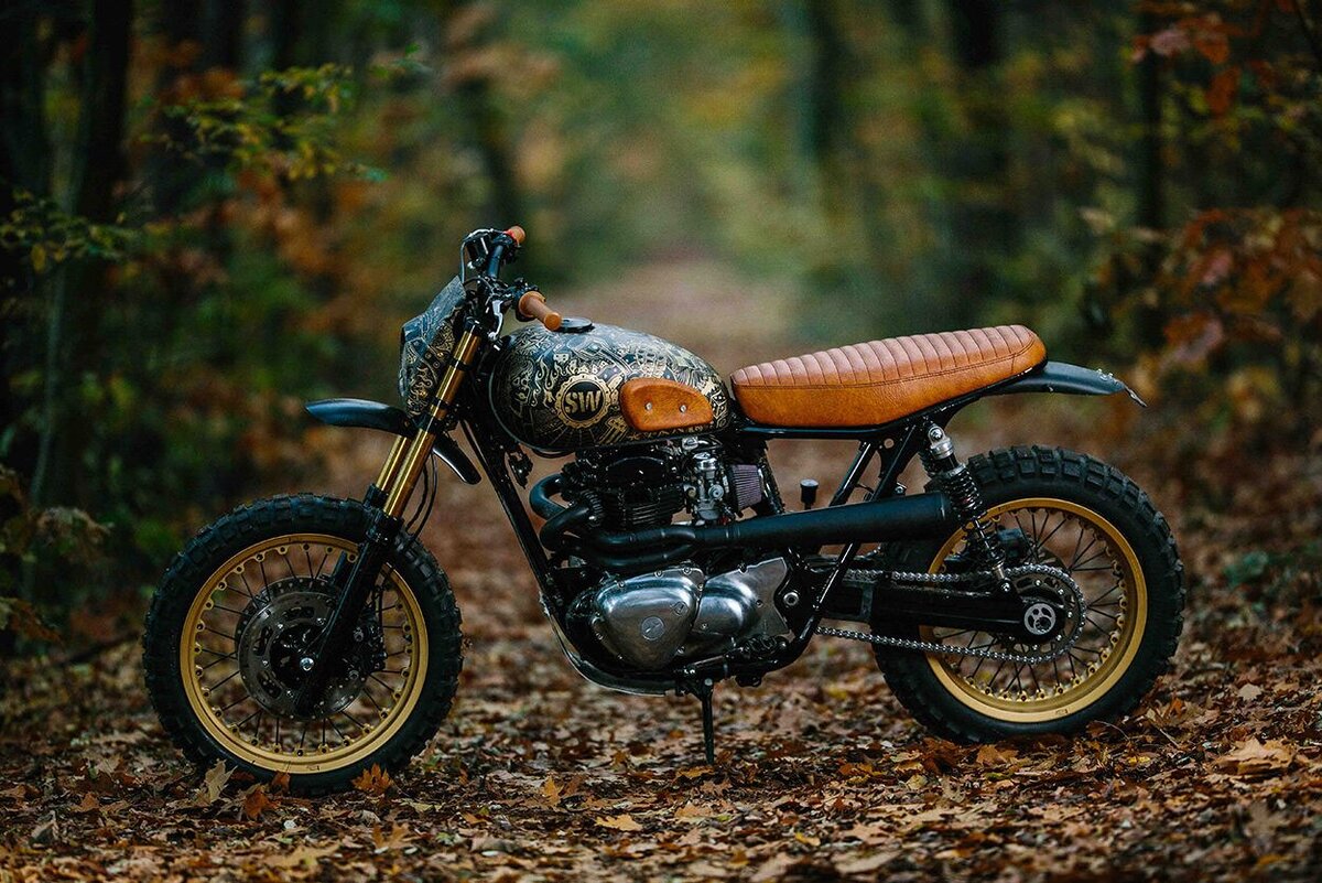 Kawasaki скремблер