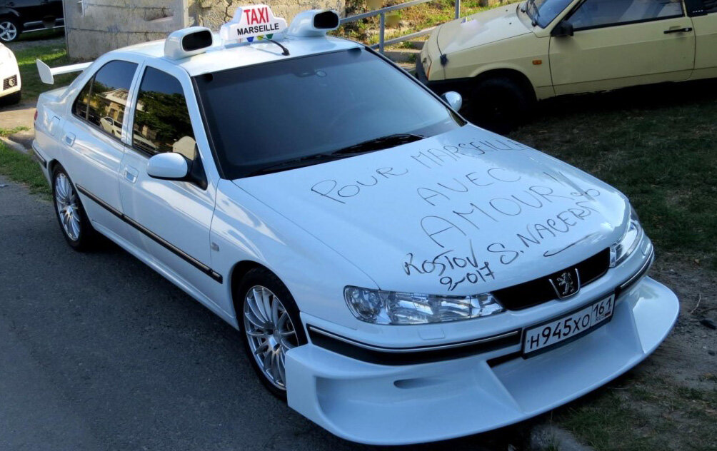 peugeot 406 такси