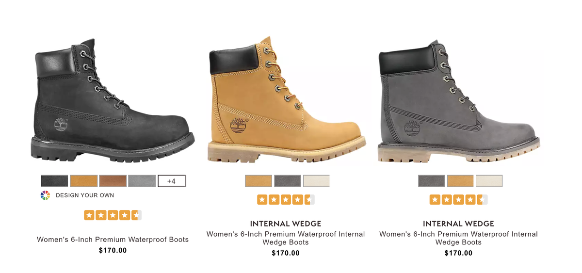 timberland.com - Американская версия сайта
