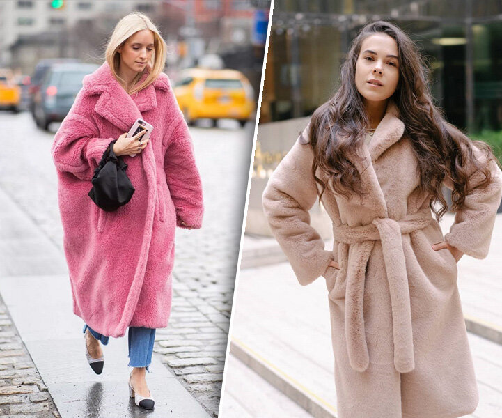 Шубы из искусственного меха