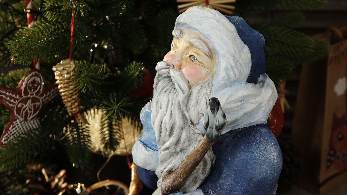 Дед Мороз из соленого теста своими руками с пошаговыми фото
