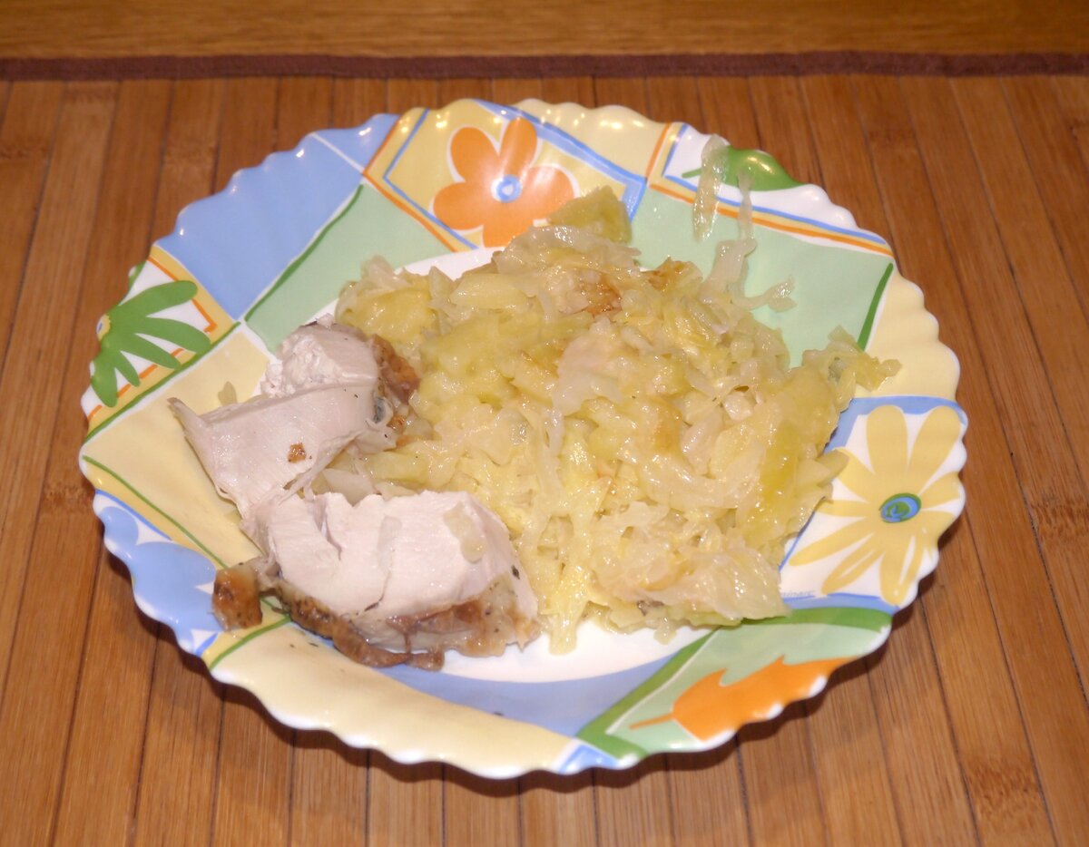 Необычное сочетание обычных продуктов. Это блюдо меня выручает, когда нужно быстро накормить семью