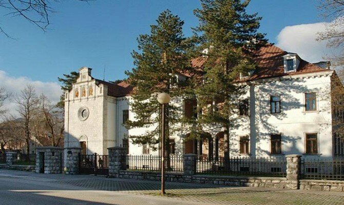 Здание бывшего австрийского посольства, сейчас в здании академия 