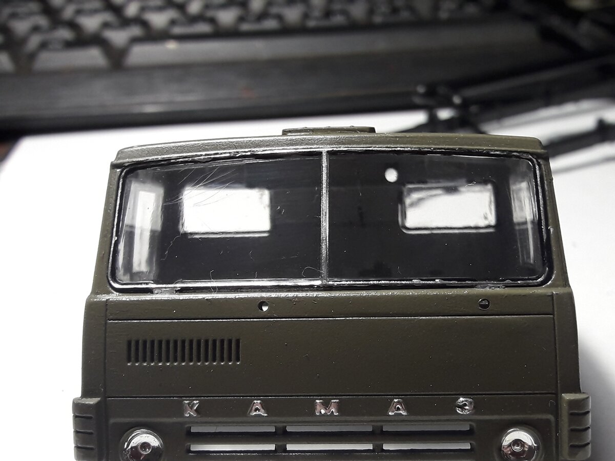 Работа над кабиной