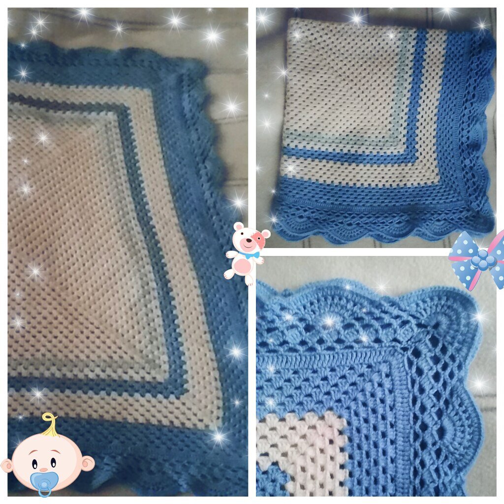 вот он мой пледик. Фото из личного архива