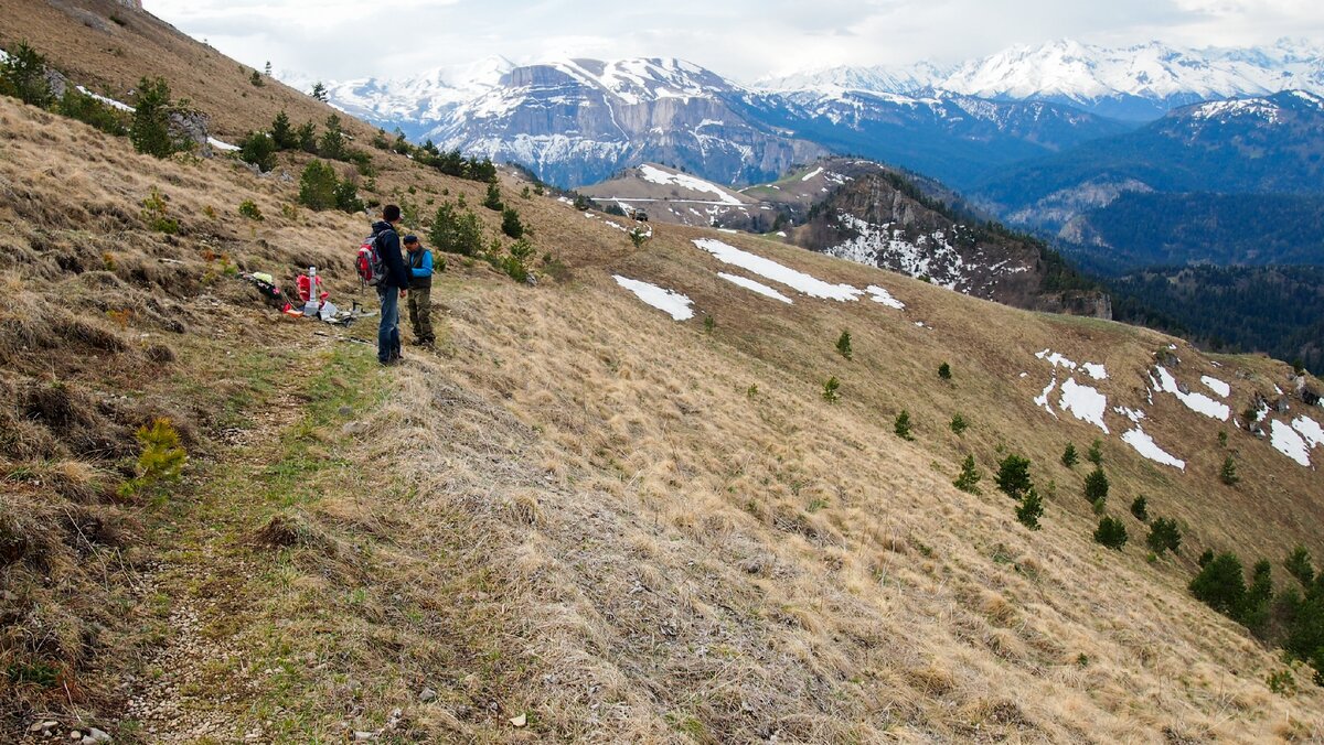 Место трагедии...