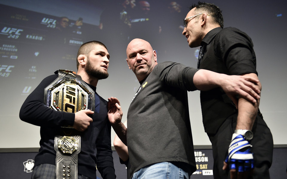 Пресс-конференция к UFC 249