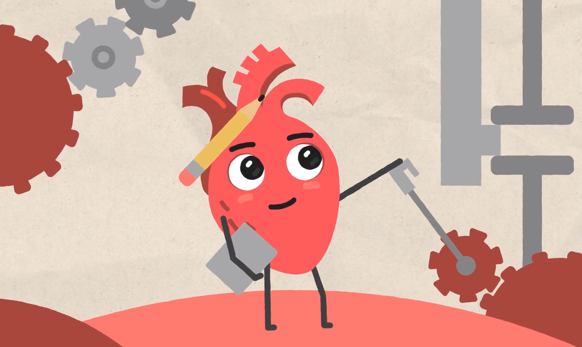 Анимация сердца.