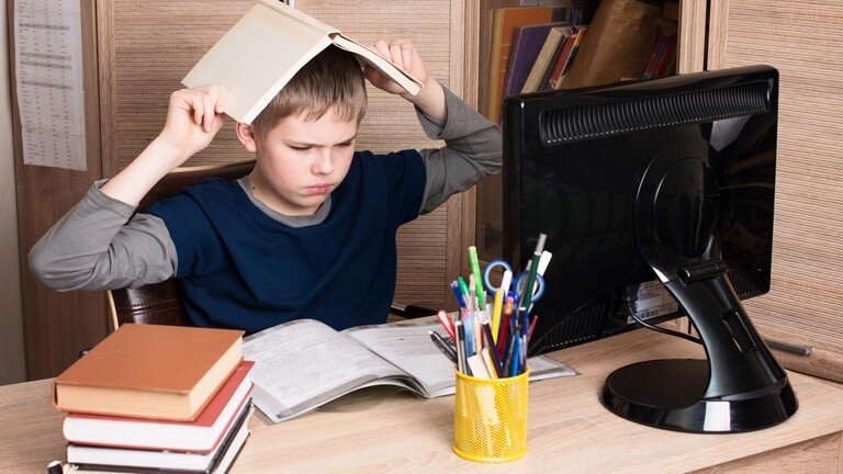 Дистант - время, когда школьнику сидеть за компьютером не так приятно.