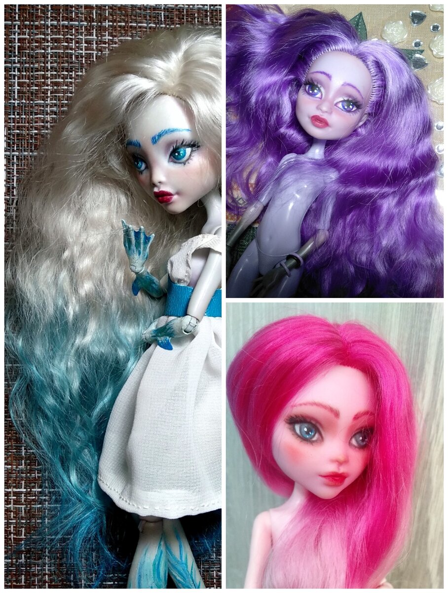 Вот таких девочек я прошивала 