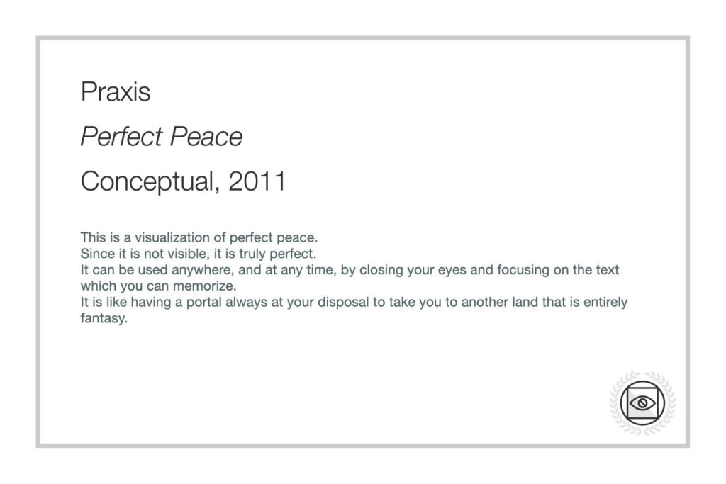 Источник: официальный сайт The Museum of Non-Visible Art museumofnonvisibleart.com