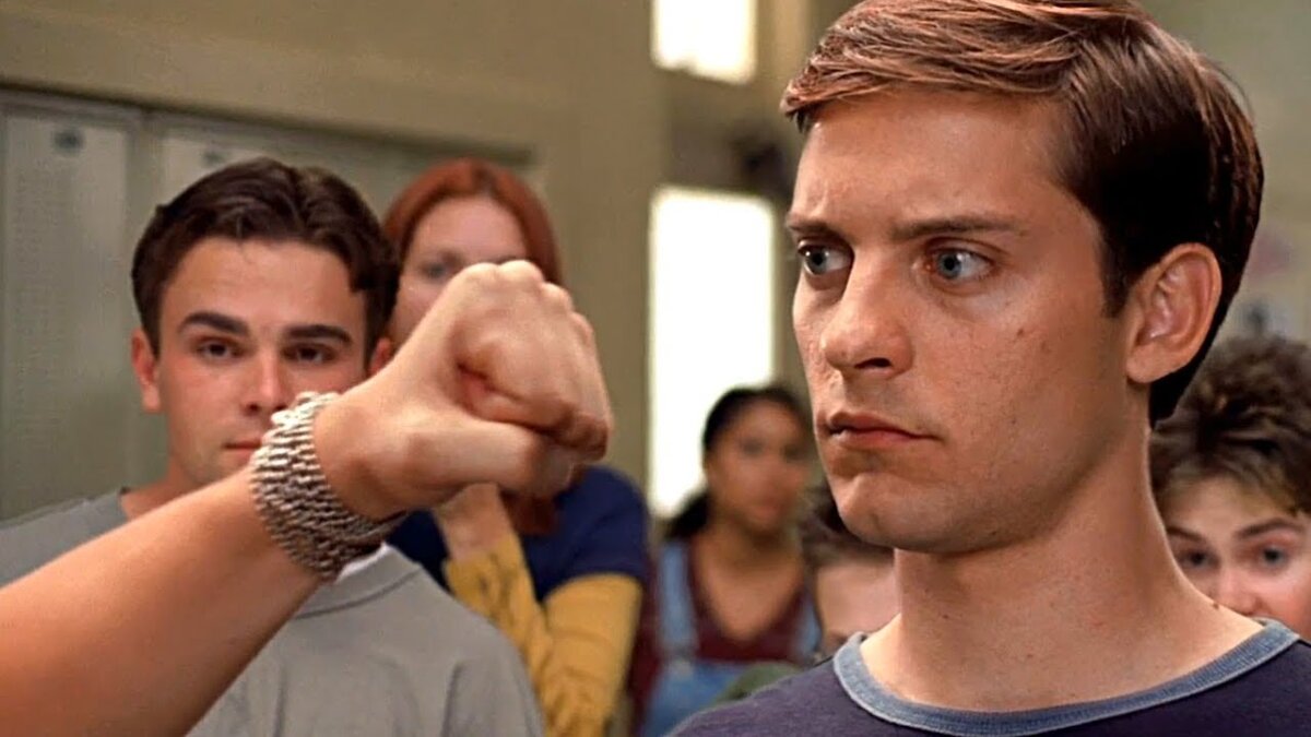 Кадр из фильма "Человек-паук" ( 2002 )