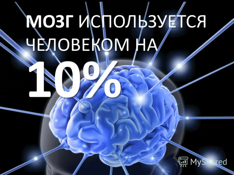 Мозг используется на процентов