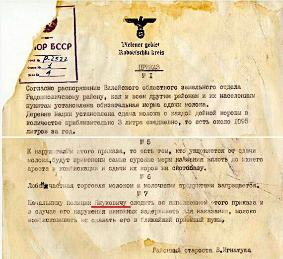 Документ подтверждающий, что некто Янукович был начальником полиции