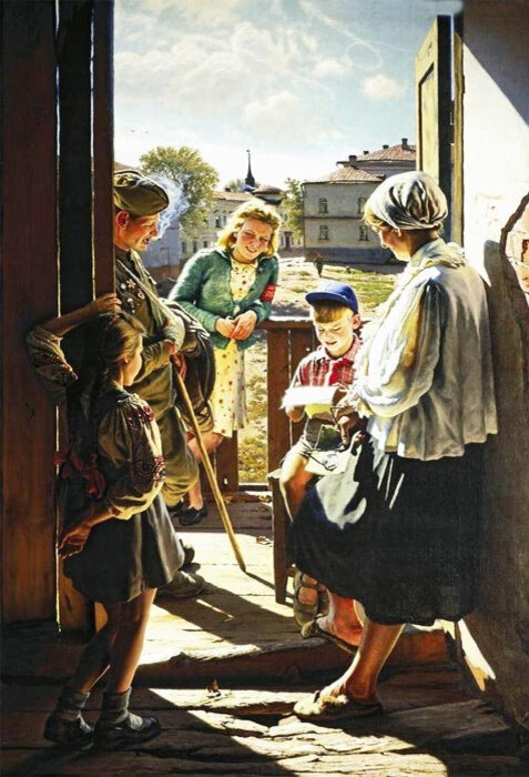 Художник Александр Лактионов (1947 год создания)