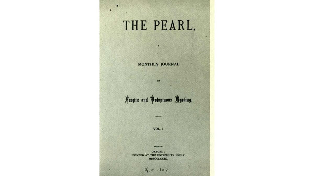 Эротический журнал «The Pearl» / «Жемчужина»