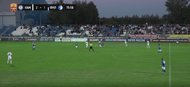 КАМАЗ - Факел  2:1.