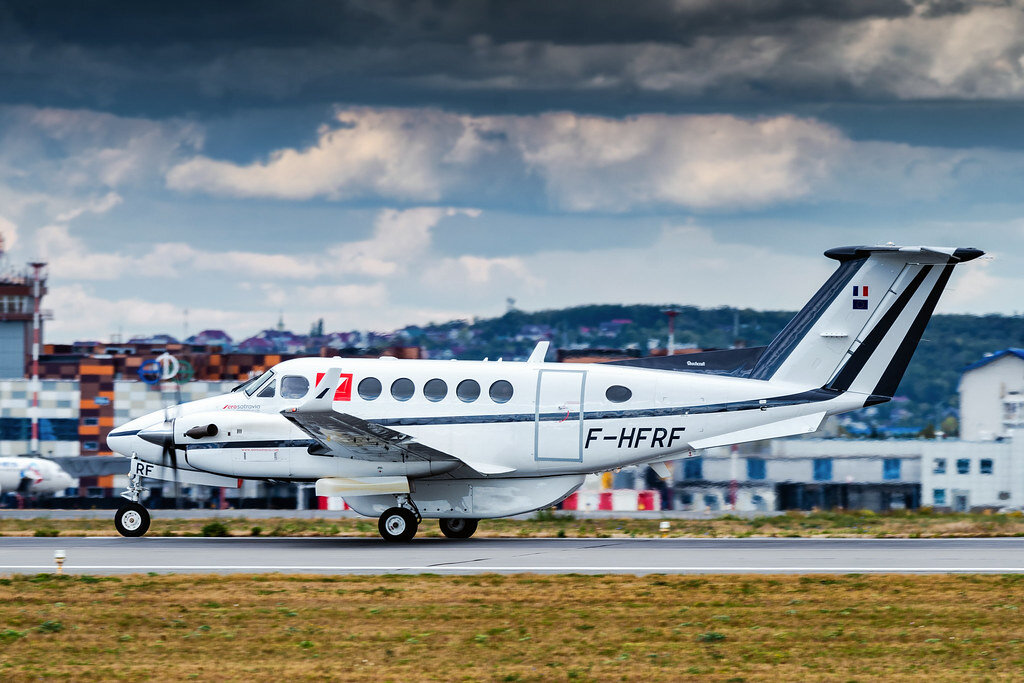 Beechcraft 200 Super King Air F-HFRF Aero-sotravia