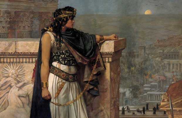 Последний взгляд королевы Зенобии на Пальмиру,Герберт Шмальц