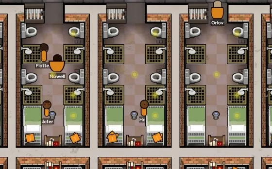 Prison architect кухня