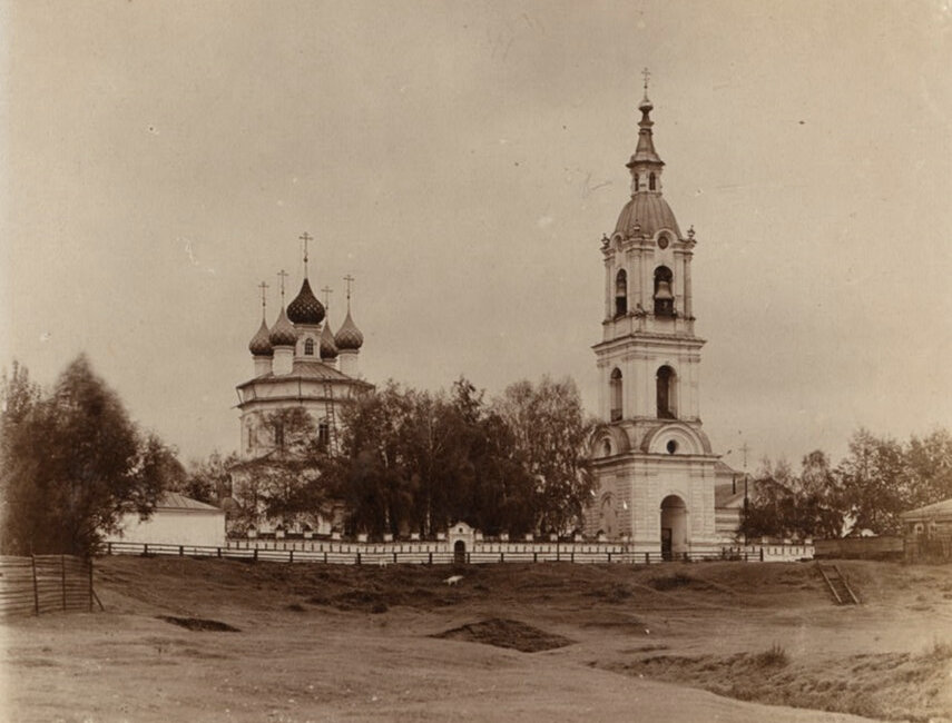 Церковь Воскресения Христова. Фотография С.М. Прокудина-Горского.