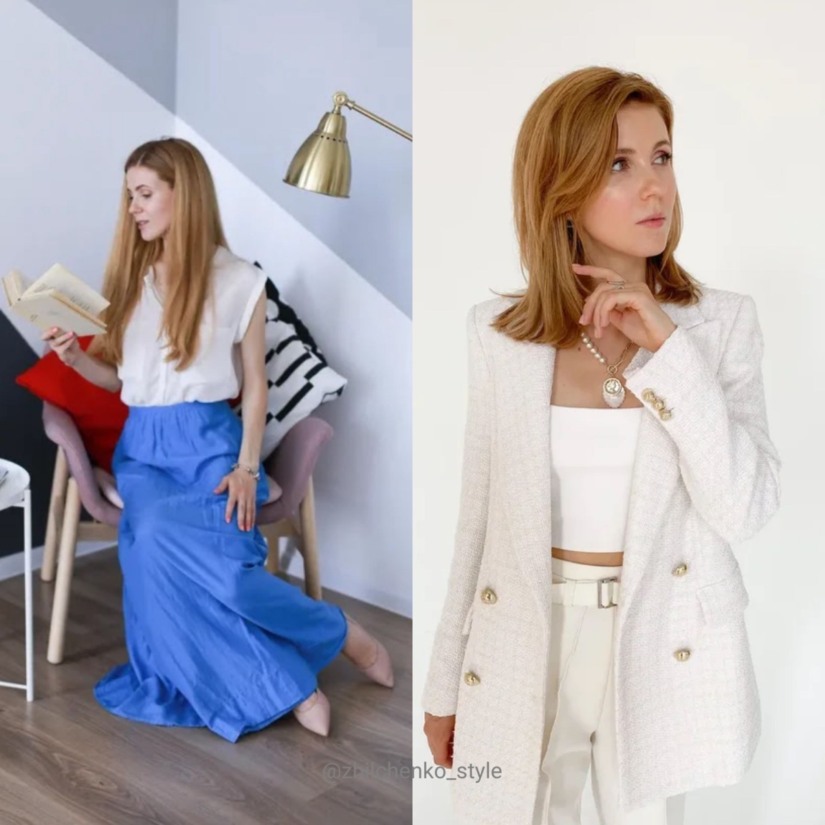 Светлана, моя клиентка до и после преображения