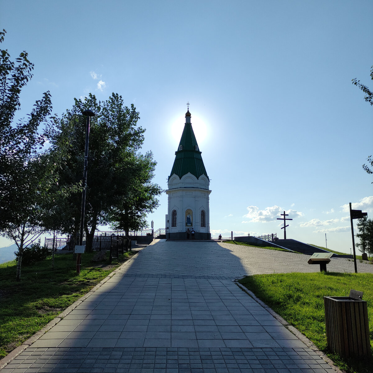 Часовня Параскевы Пятницы на Покровской (Караульной) горе в Красноярске