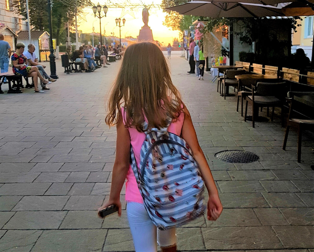 Фото автора. На пешеходной Почтовой улице в Рязани, 2020 г. Здесь расположен Туристский Информационный Центр Рязани.