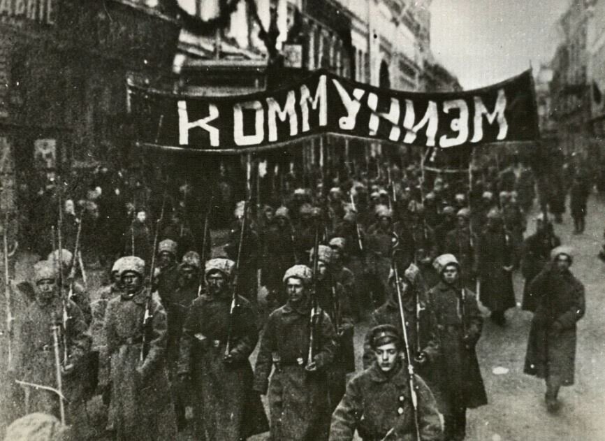 1917 год, Россия (иллюстрация из открытых источников)