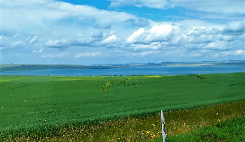 Озеро Тус издалека, фото предоставила моя сестра