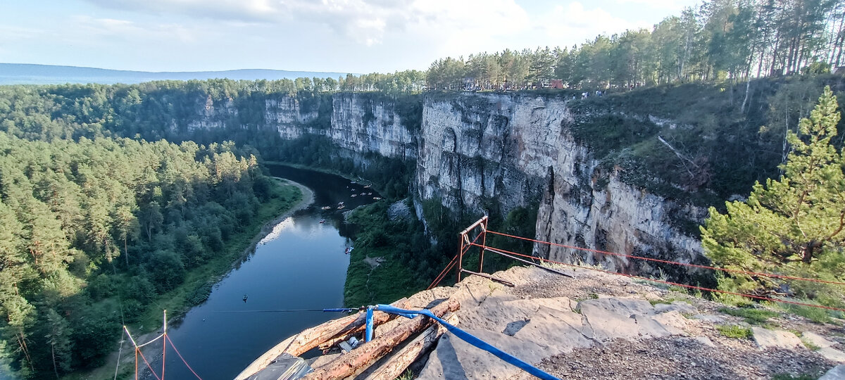 Айские притесы водопад