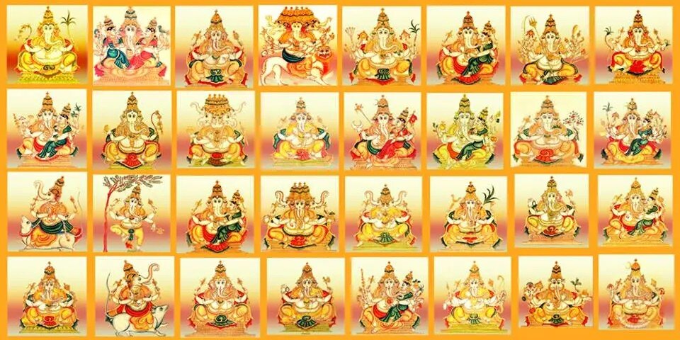 Ганеша (Ганапати, Винаяка) — одно из самых известных и почитаемых божеств в индуизме. Главной особенностью Ганеши является его слоновья голова.-11