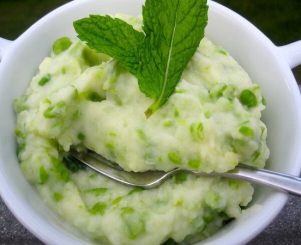 Пюре из картофеля с зеленым горошком — рецепт с фото пошагово