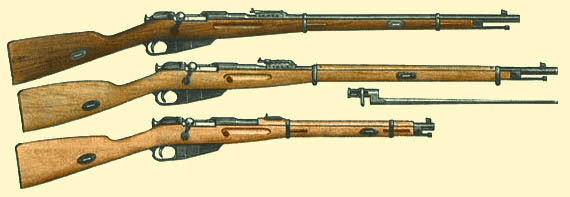 7,62-мм (3-линейная) винтовка образца 1891 года