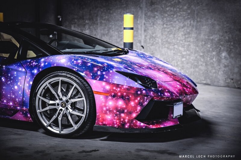 Lamborghini Aventador Galaxy