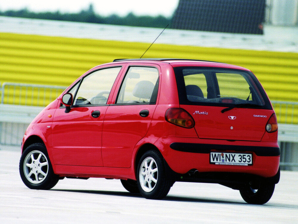 Daewoo Matiz старый