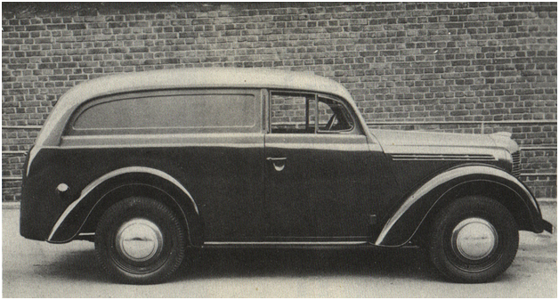 Несостоявшийся фургон. Москвич Деливери, 1947 г.